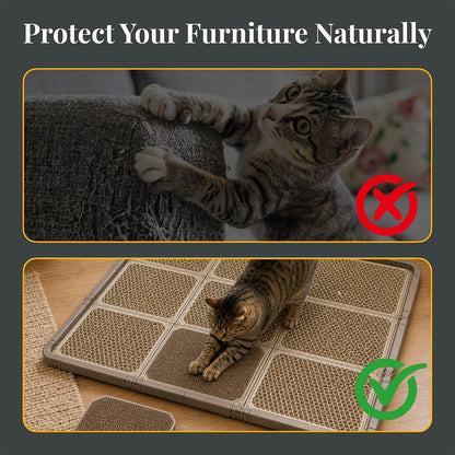 Modular Cat Litter Mat System - Easy Cleanup, More Floor Coverage