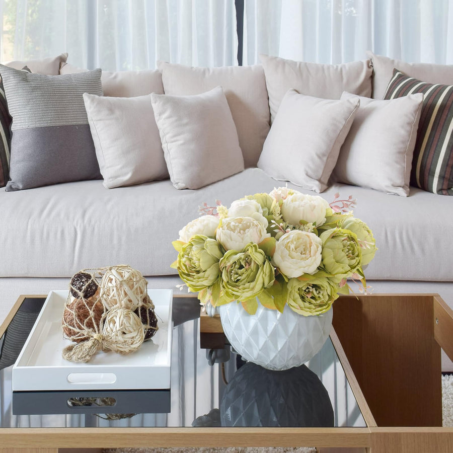 Faux Peony Stems