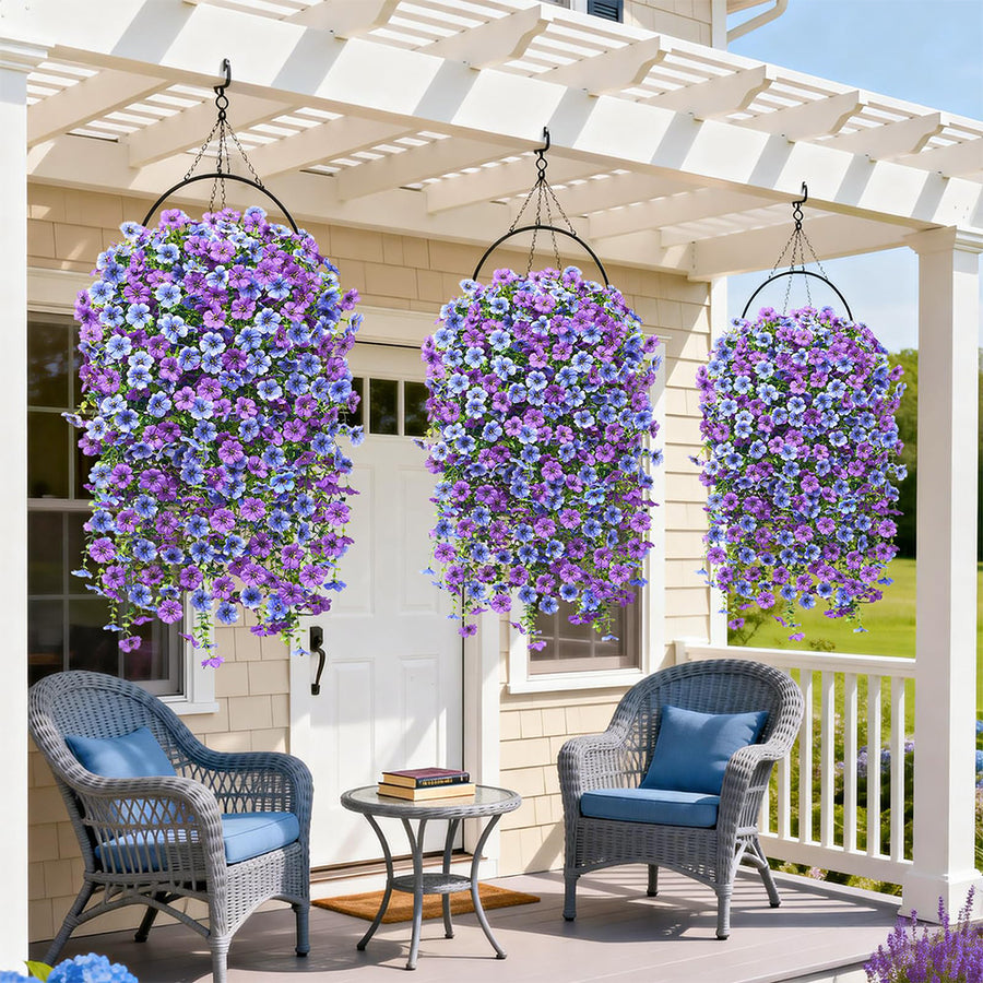 Realistic Hanging Faux Flowers