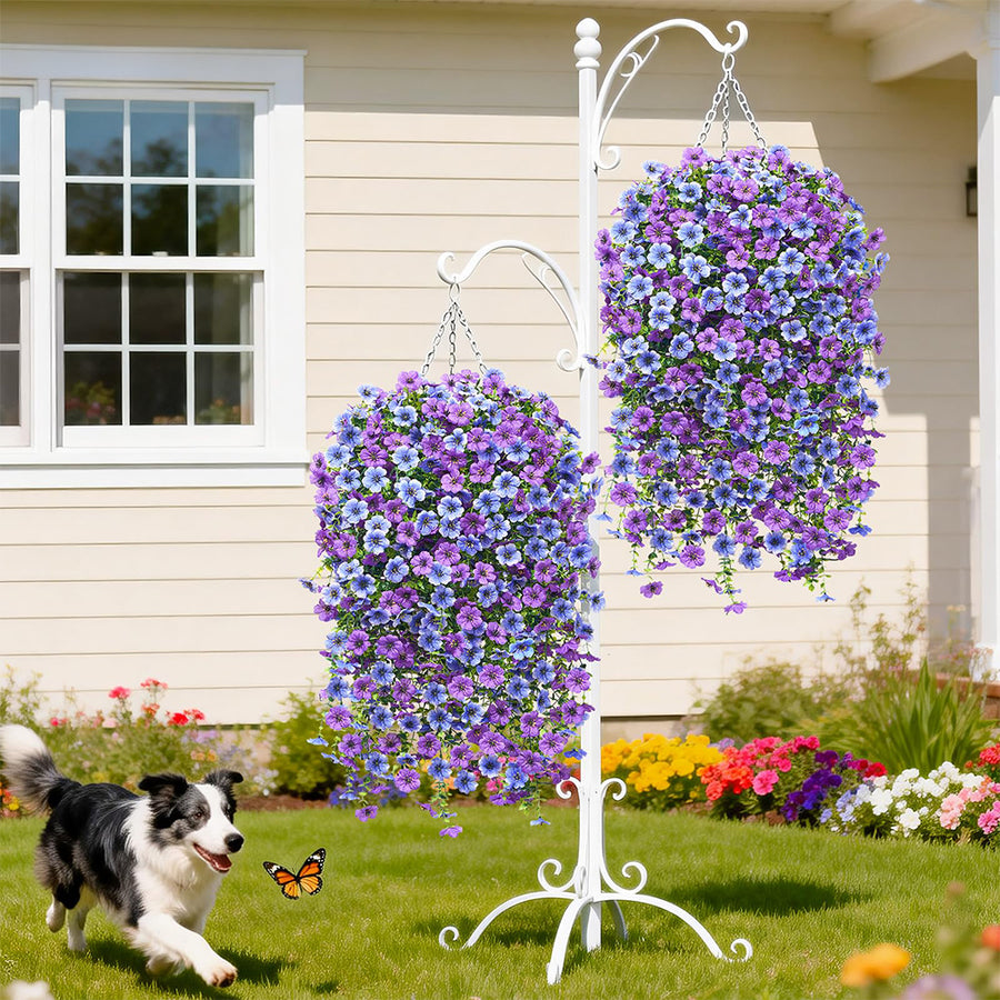 Violet Eucalyptus Bouquet