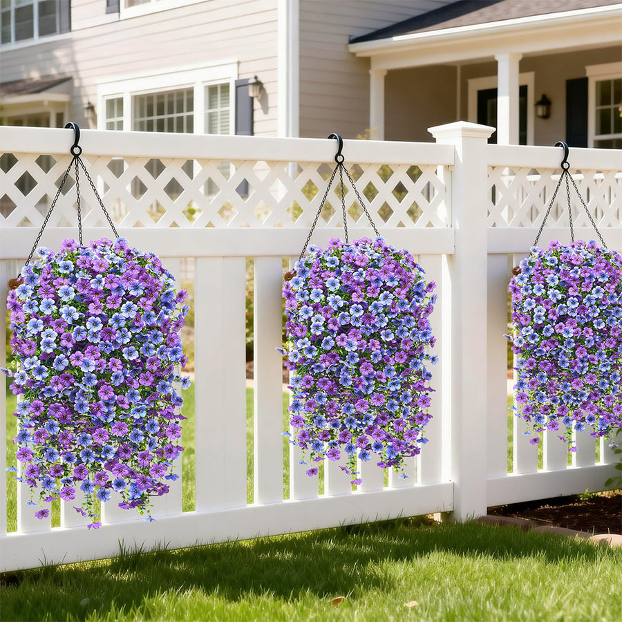 Realistic Hanging Faux Flowers