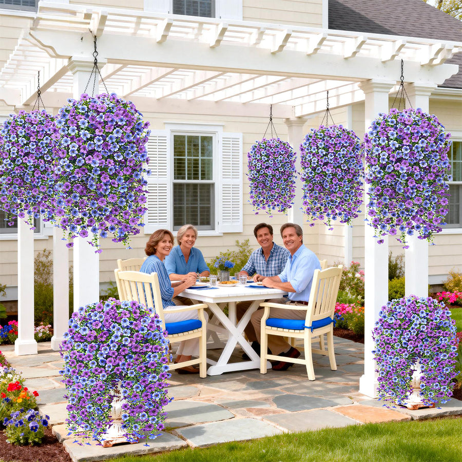 Realistic Hanging Faux Flowers