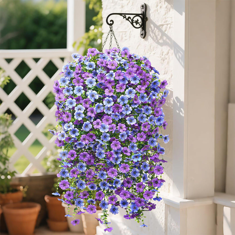 Realistic Hanging Faux Flowers