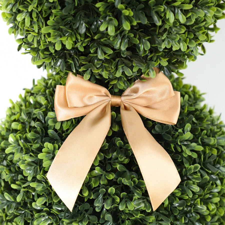 Sculpted Faux Bunny Topiary