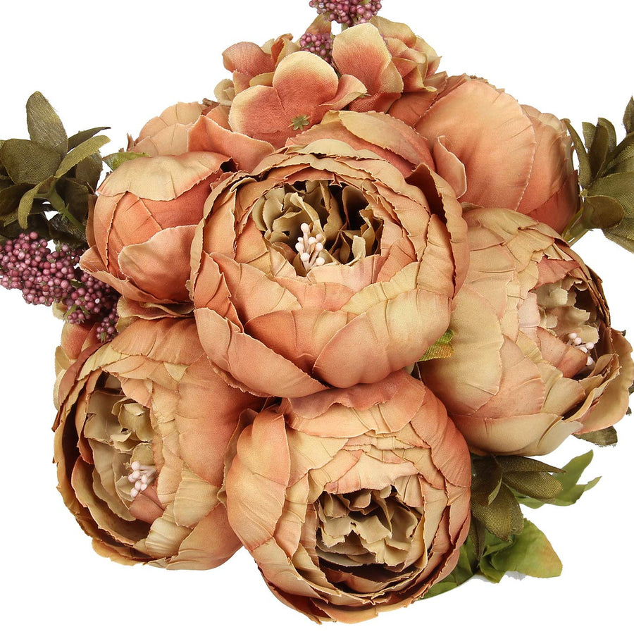 Faux Peony Stems