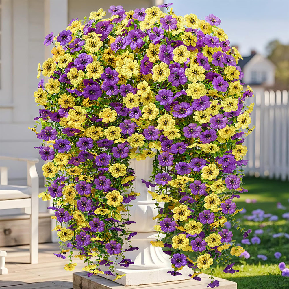 Realistic Hanging Faux Flowers