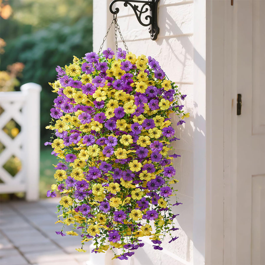 Realistic Hanging Faux Flowers