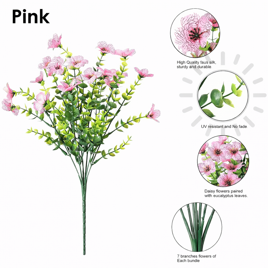 Outdoor Faux Flower Bundles