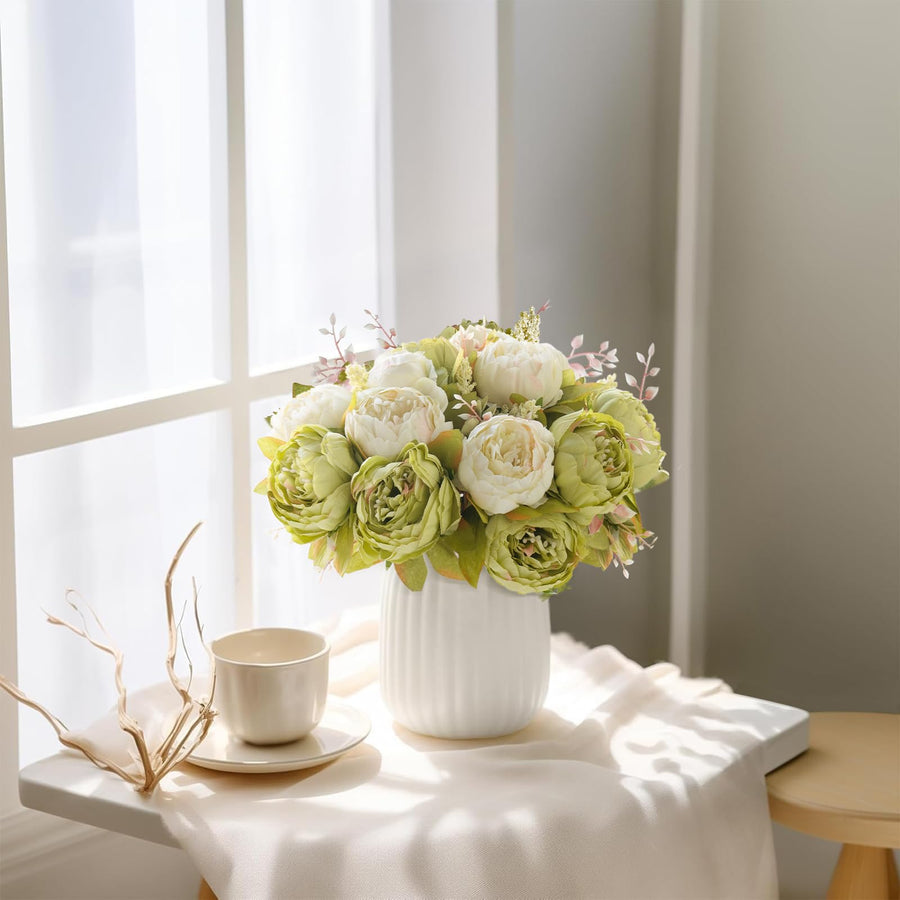 Faux Peony Stems