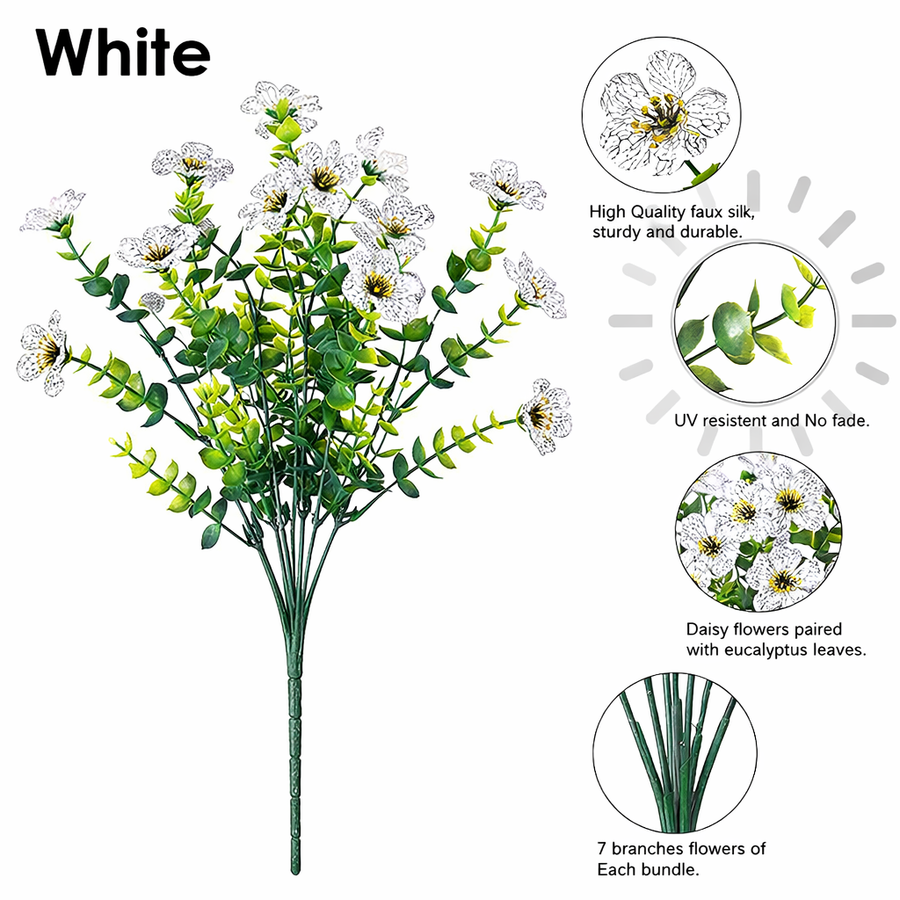Outdoor Faux Flower Bundles