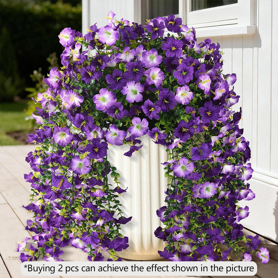 Realistic Morning Glory Garland