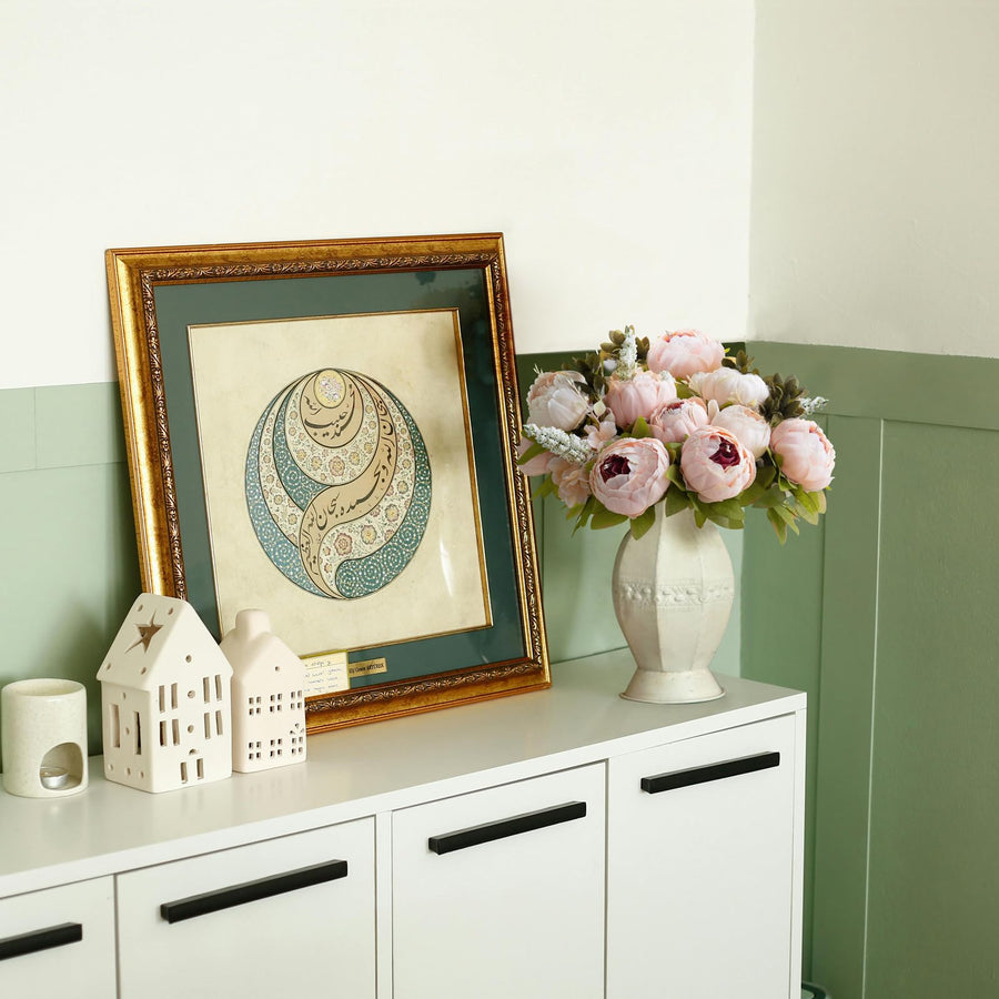 Faux Peony Stems