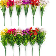 Mixed Outdoor Faux Flower Bundles real use scene 1