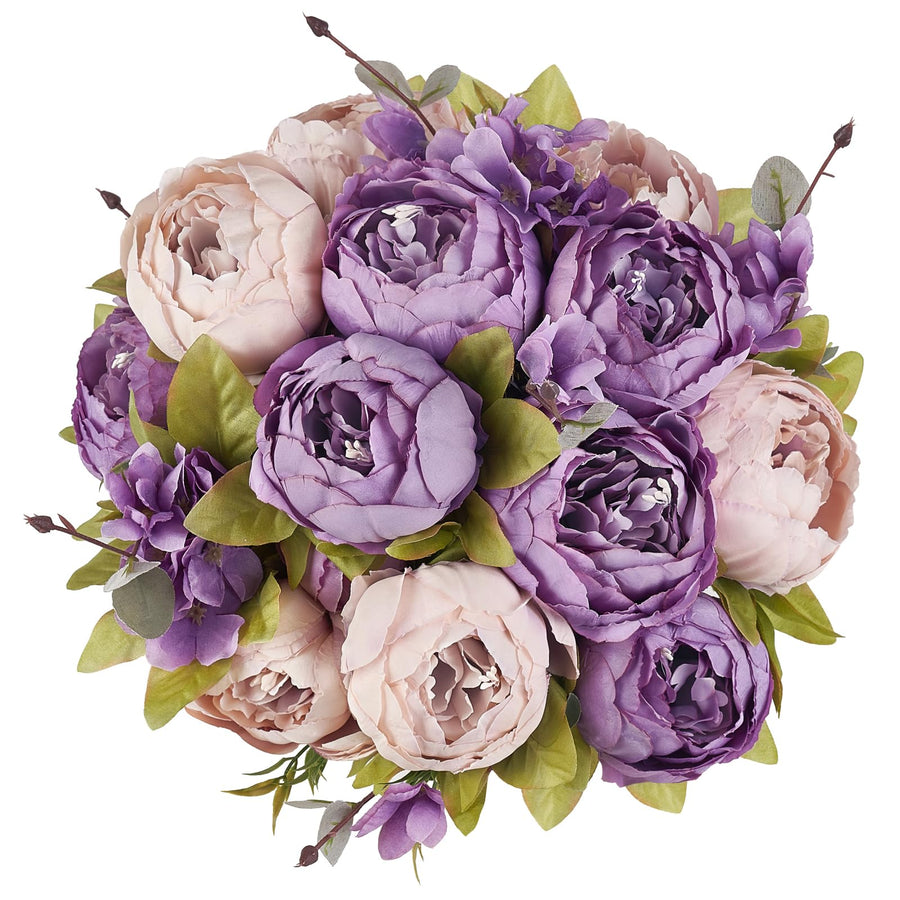 Faux Peony Stems