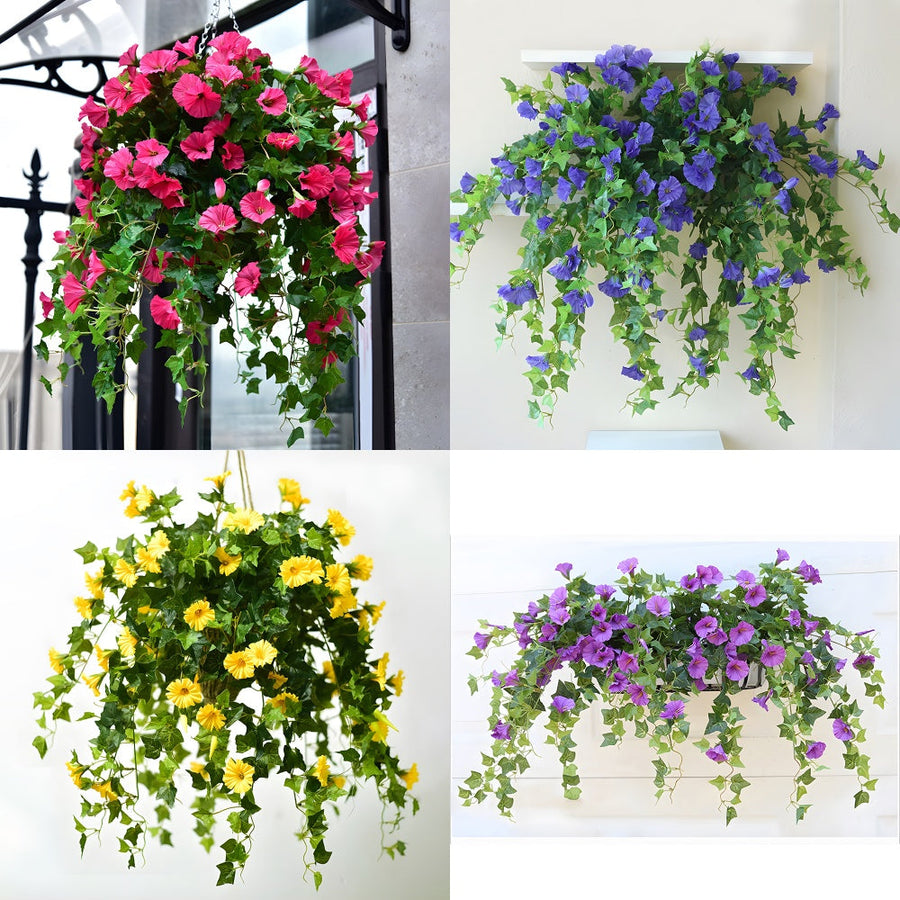 UV-Resistant Faux Flower Bundles