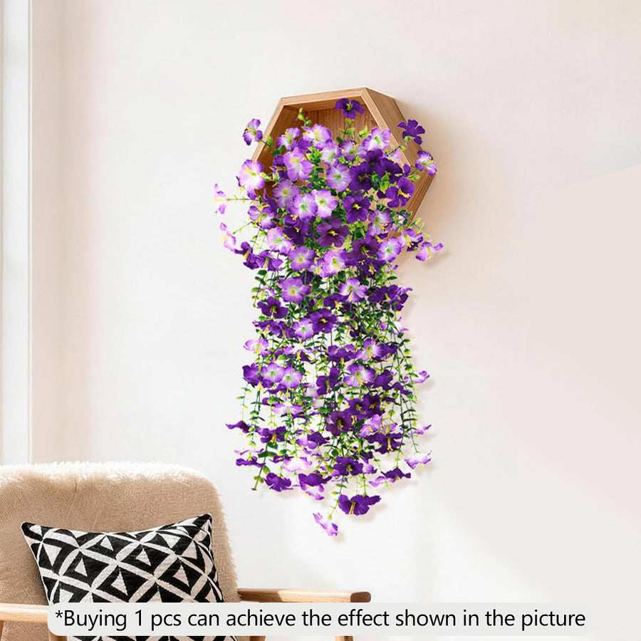 Realistic Morning Glory Garland