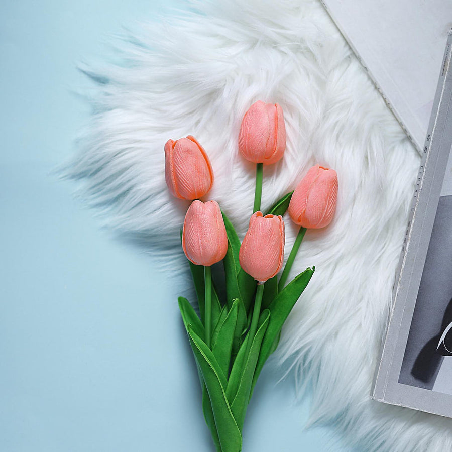 Real-Touch Tulip Bouquets