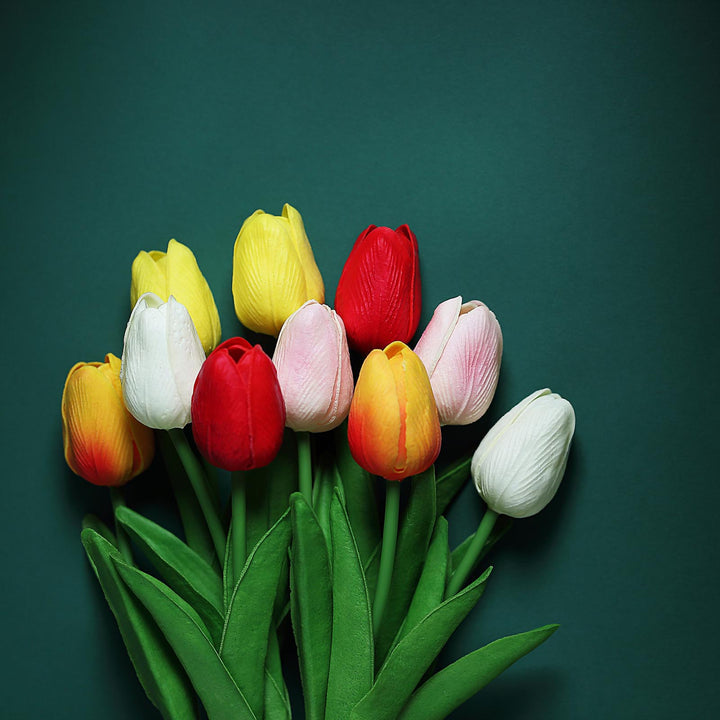 Real-Touch Tulip Bouquets