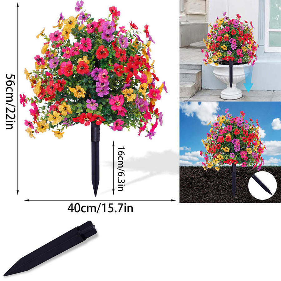 No-Fade Hanging Flower Baskets