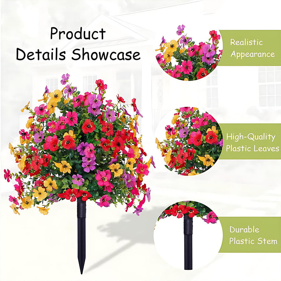 No-Fade Hanging Flower Baskets