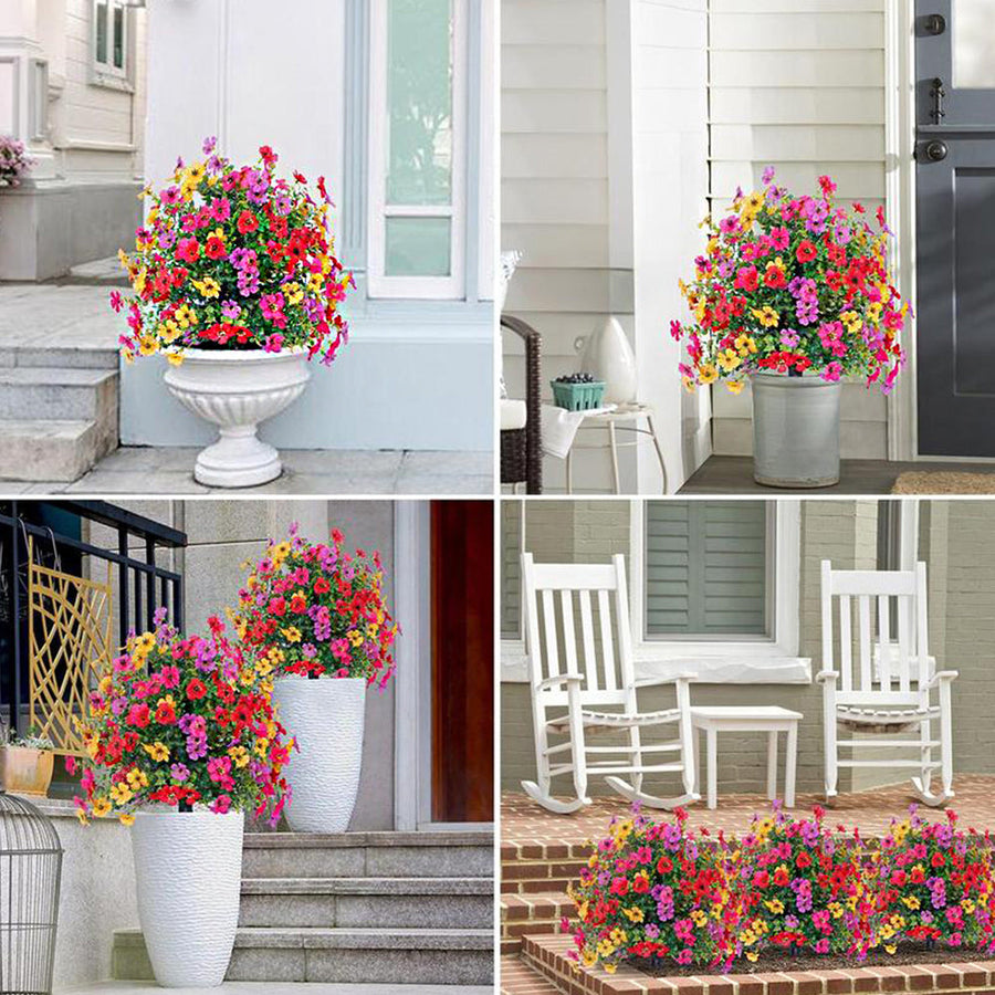 No-Fade Hanging Flower Baskets