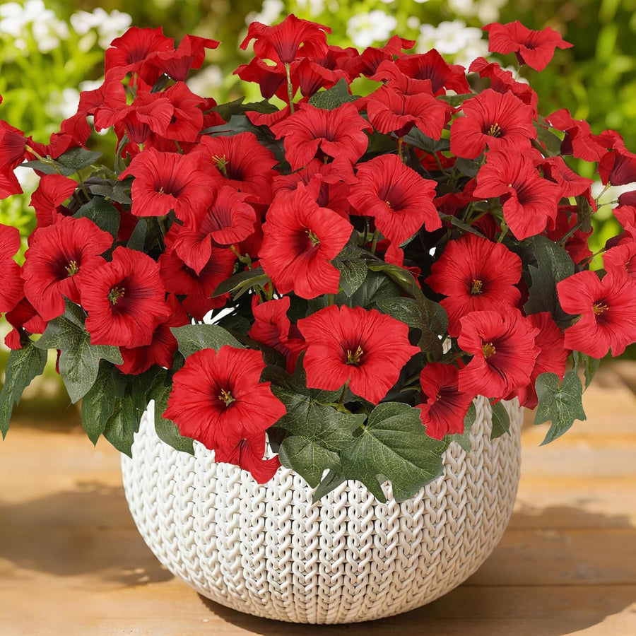 UV-Resistant Morning Glory Flower Bundles