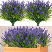 Artificial Lavender Garden Bunches real use scene 2