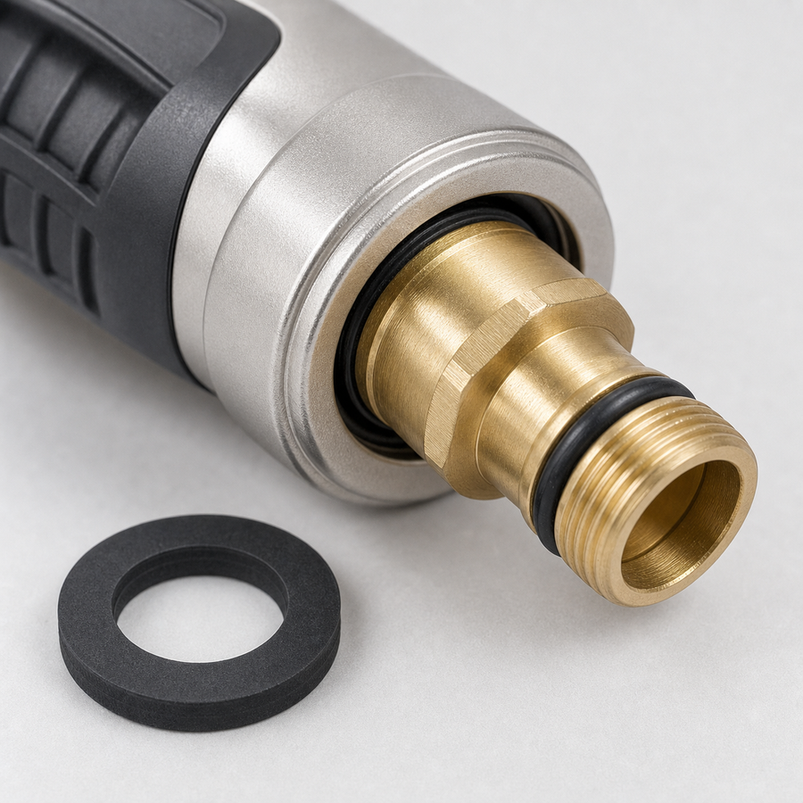 Heavy Duty Metal Garden Hose Nozzle - 7 Spray Patterns