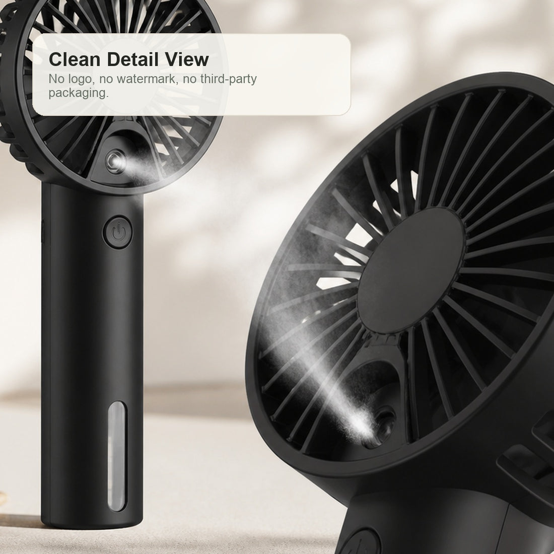 Handheld Mist Cooling Fan