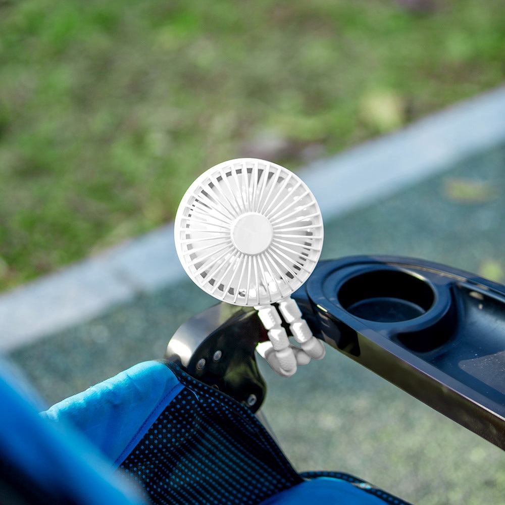 Rechargeable Bendy Tripod Fan image 1