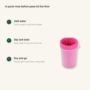 Portable dog paw cleaner cup image 7