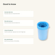 Portable dog paw cleaner cup image 10