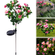 Solar Azalea Garden Stake Lights real use scene 1