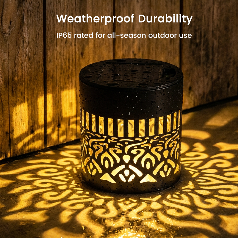 Solar Mandala Projection Lights