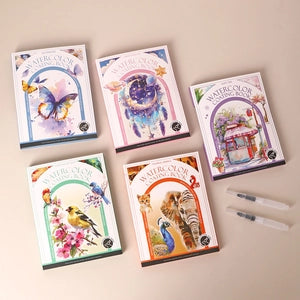Portable watercolor book detail