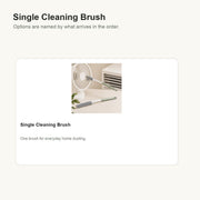 Fan and Vent Crevice Cleaning Brush Single Cleaning Brush