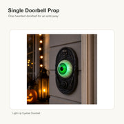 Light-Up Eyeball Doorbell Single Doorbell Prop