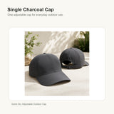 Single Charcoal Cap