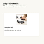 Gliding Ergonomic Wrist Rest Single Wrist Rest