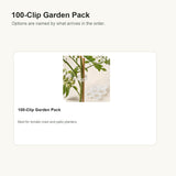 100-Clip Garden Pack