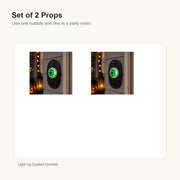 Light-Up Eyeball Doorbell Set of 2 Props