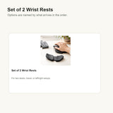 Set of 2 Wrist Rests