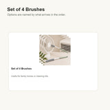 Set of 4 Brushes